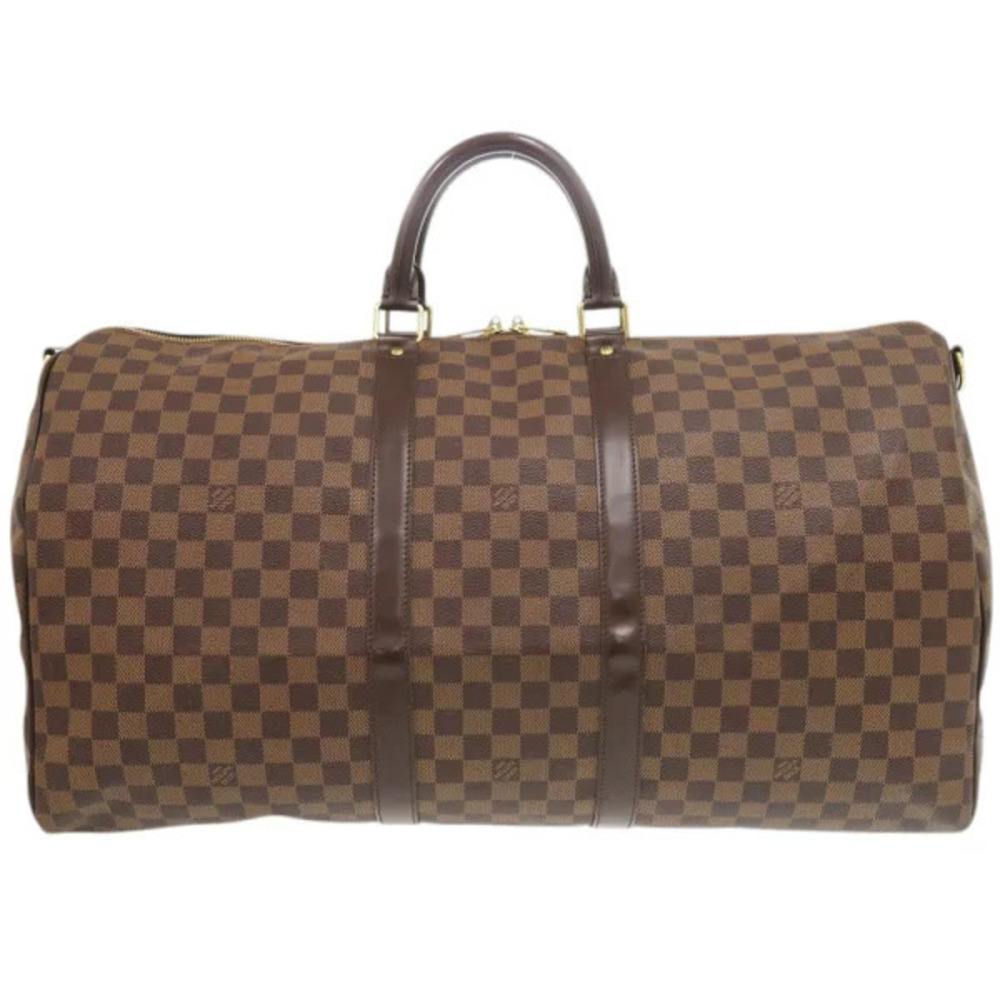 Louis Vuitton LV Damier Bandouliere Boston bag Keepall Brown